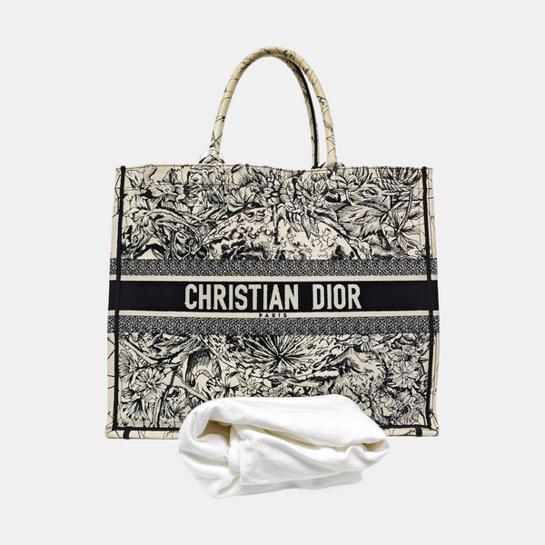 Book Tote Large Fabric Multicolor