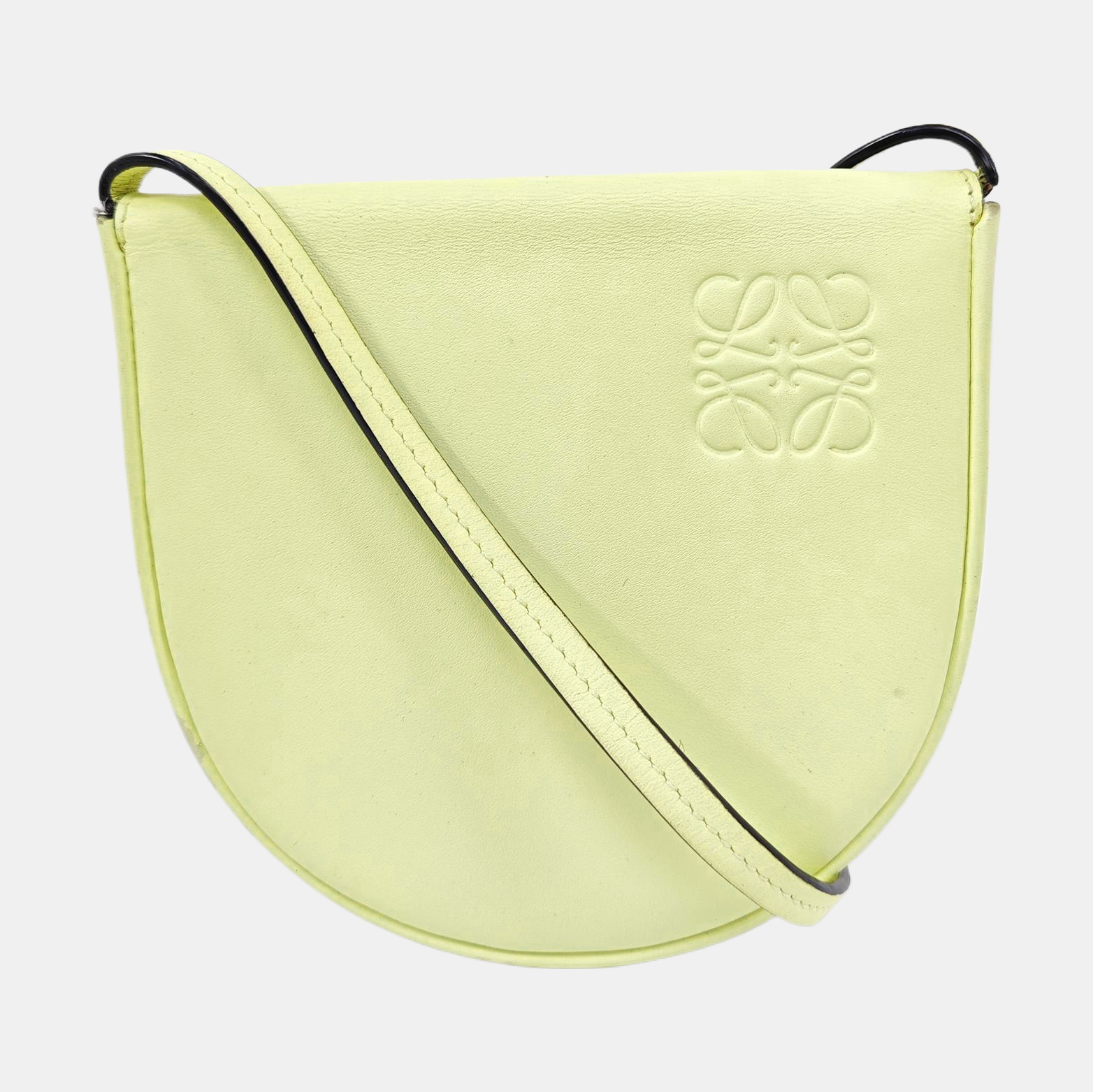 Heel Small Calfskin Yellow