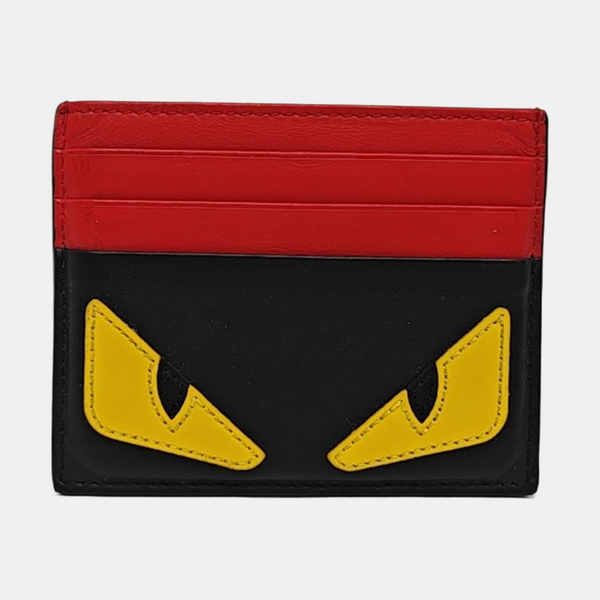 Monster Calfskin Multicolor Card Holder