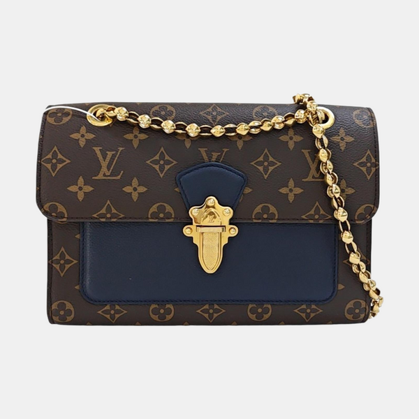 VICTOIRE Monogram Coated Canvas Brown