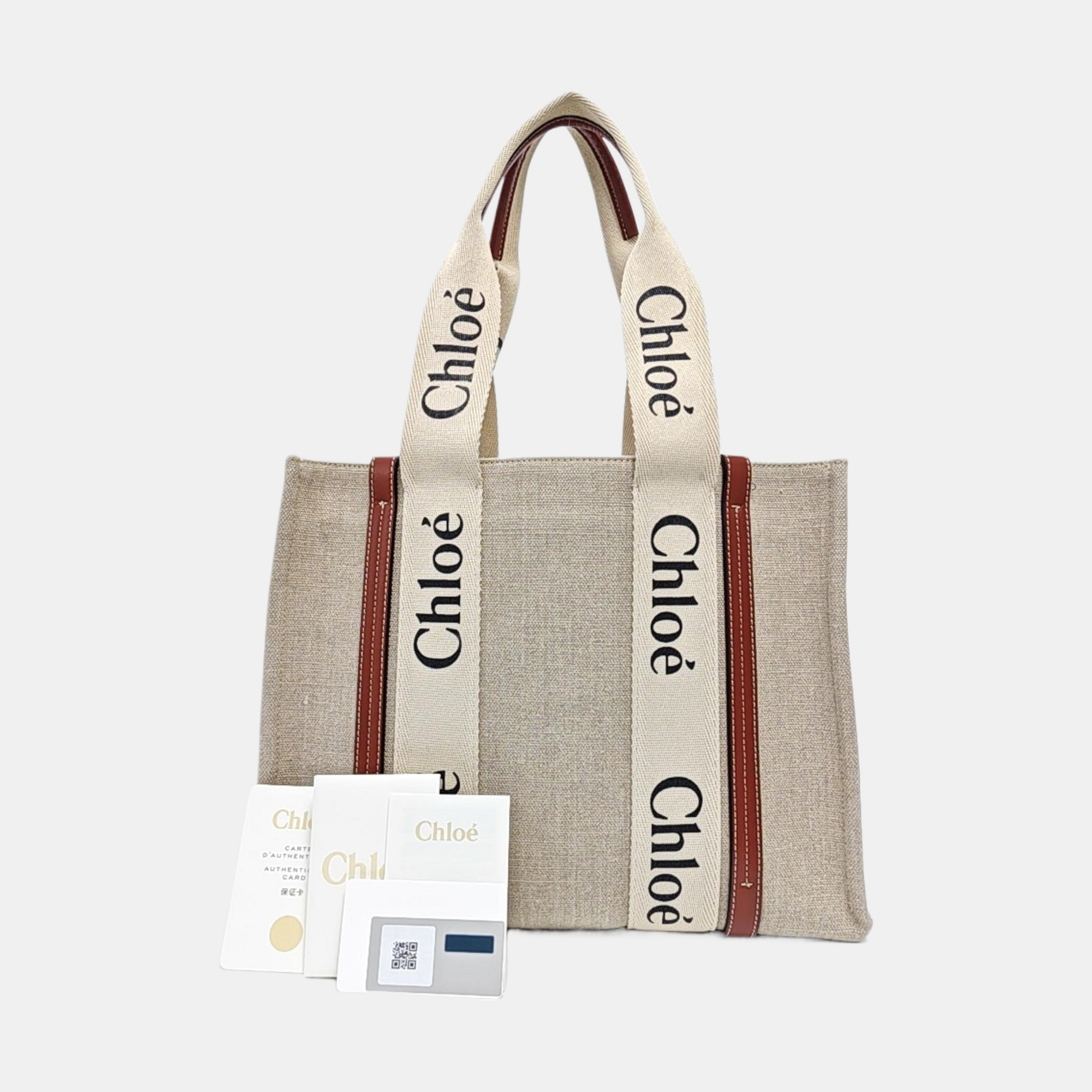 Woody Medium Canvas Beige