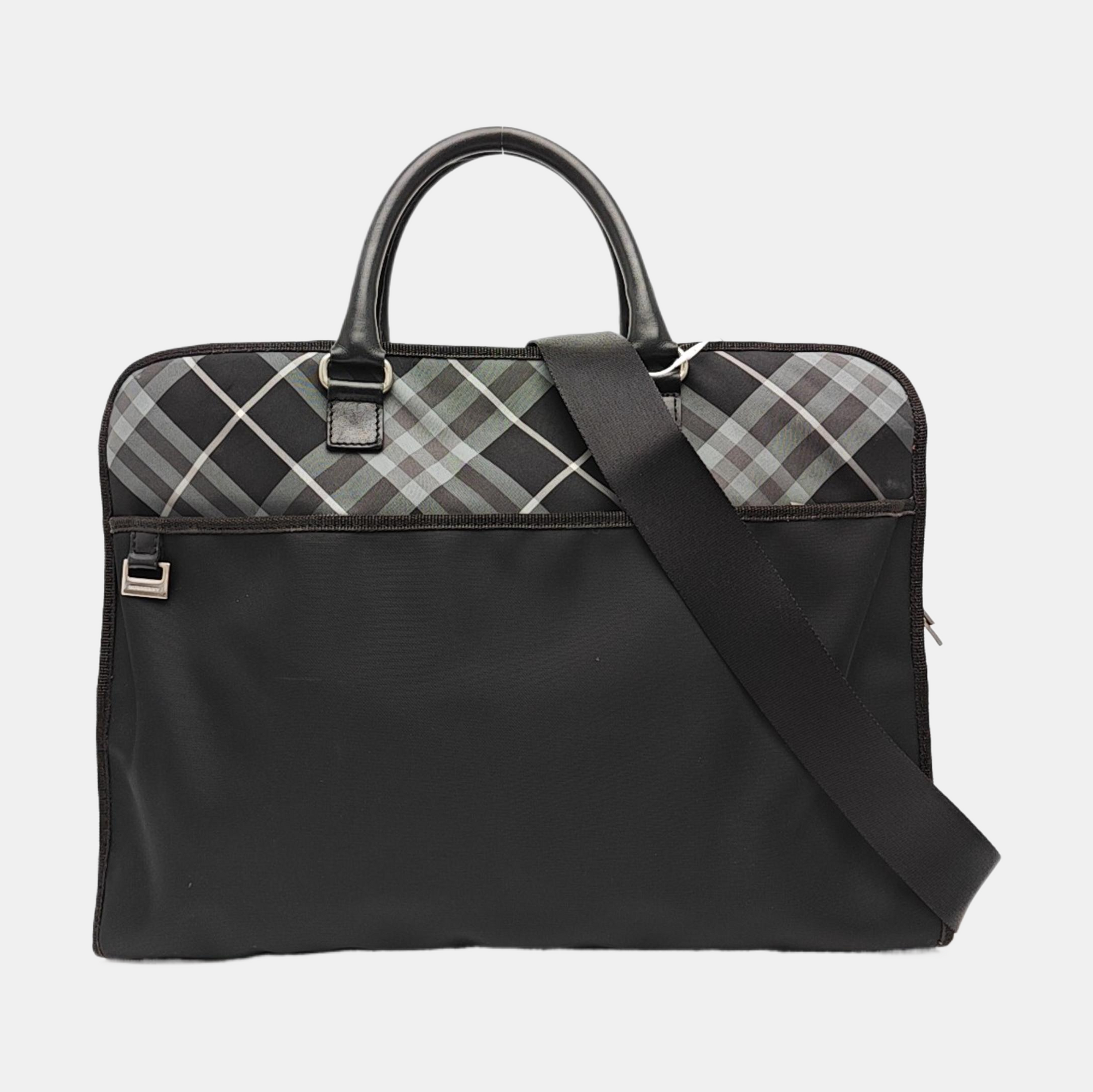 Nylon Shoulder Bag Black