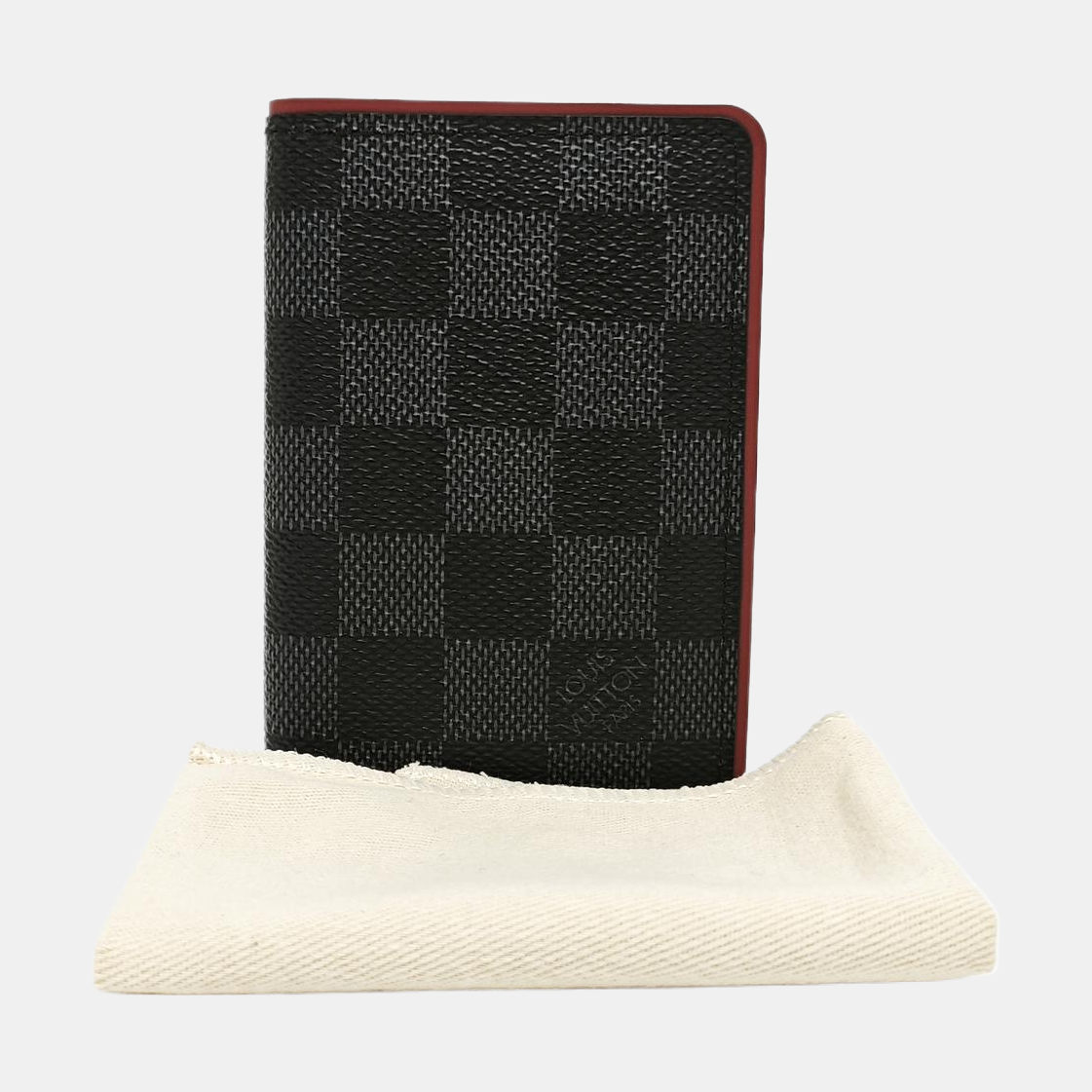 Damier Graphite Calfskin Wallet Black