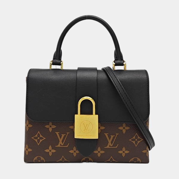 LOCKY BB Monogram Coated Canvas Brown