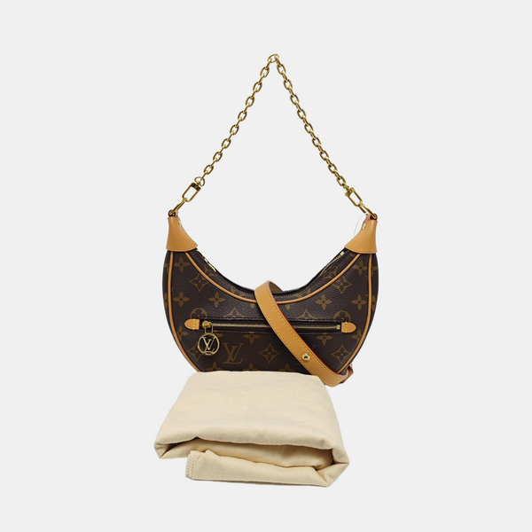 LOOP Monogram Coated Canvas Brown