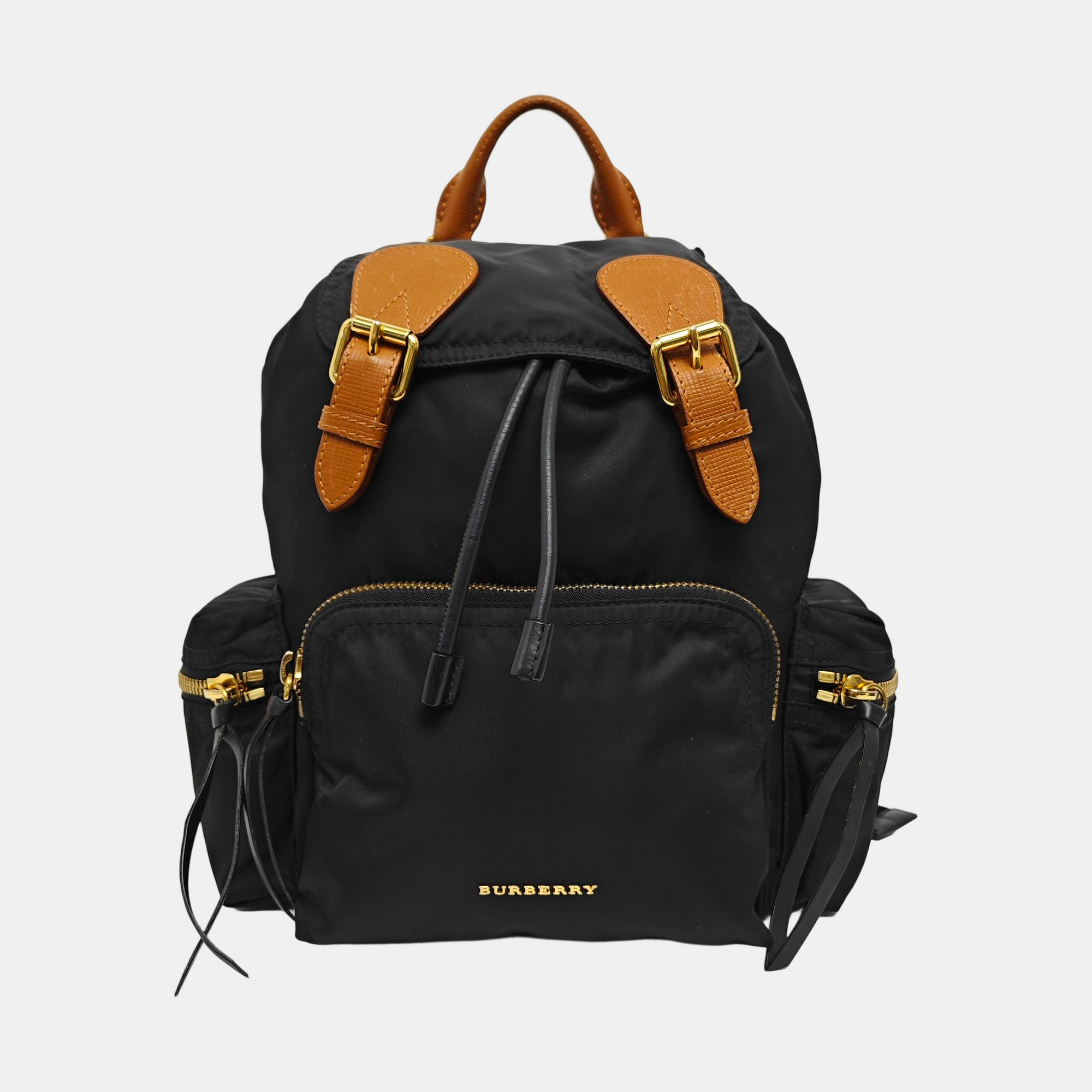 The Rucksack Nylon Black
