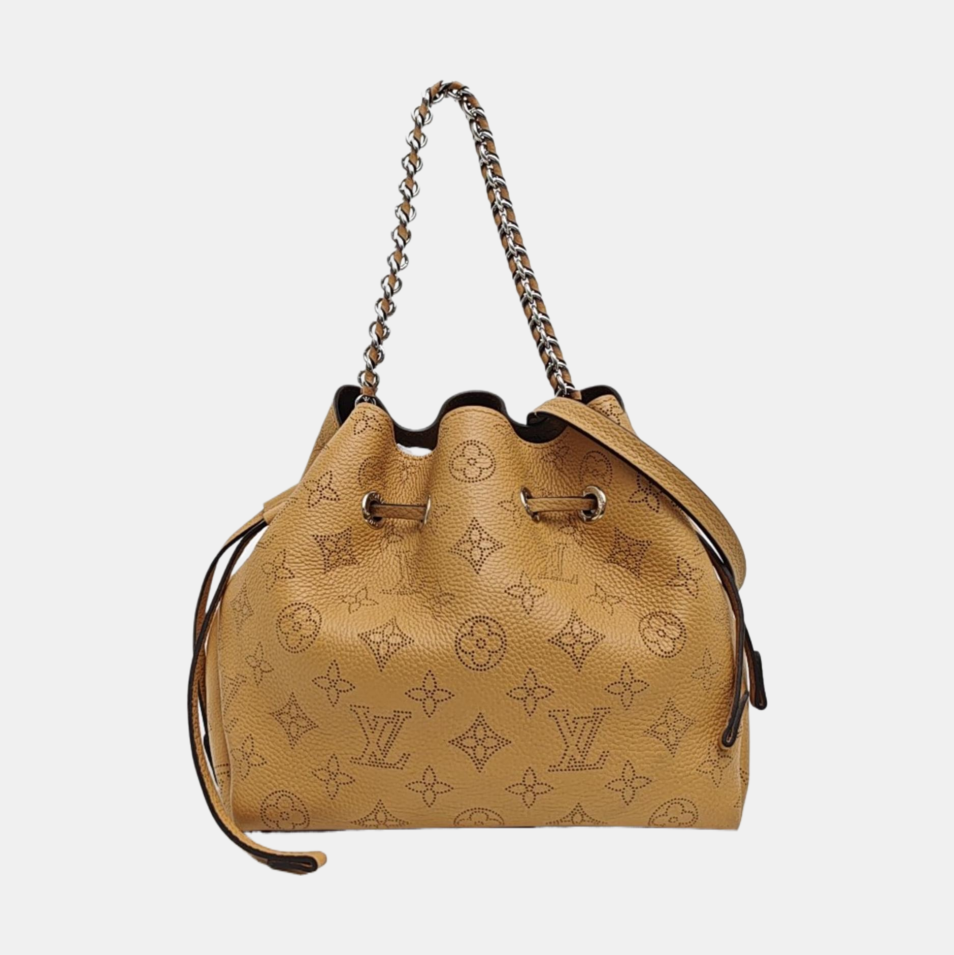 BELLA Monogram Calfskin Brown