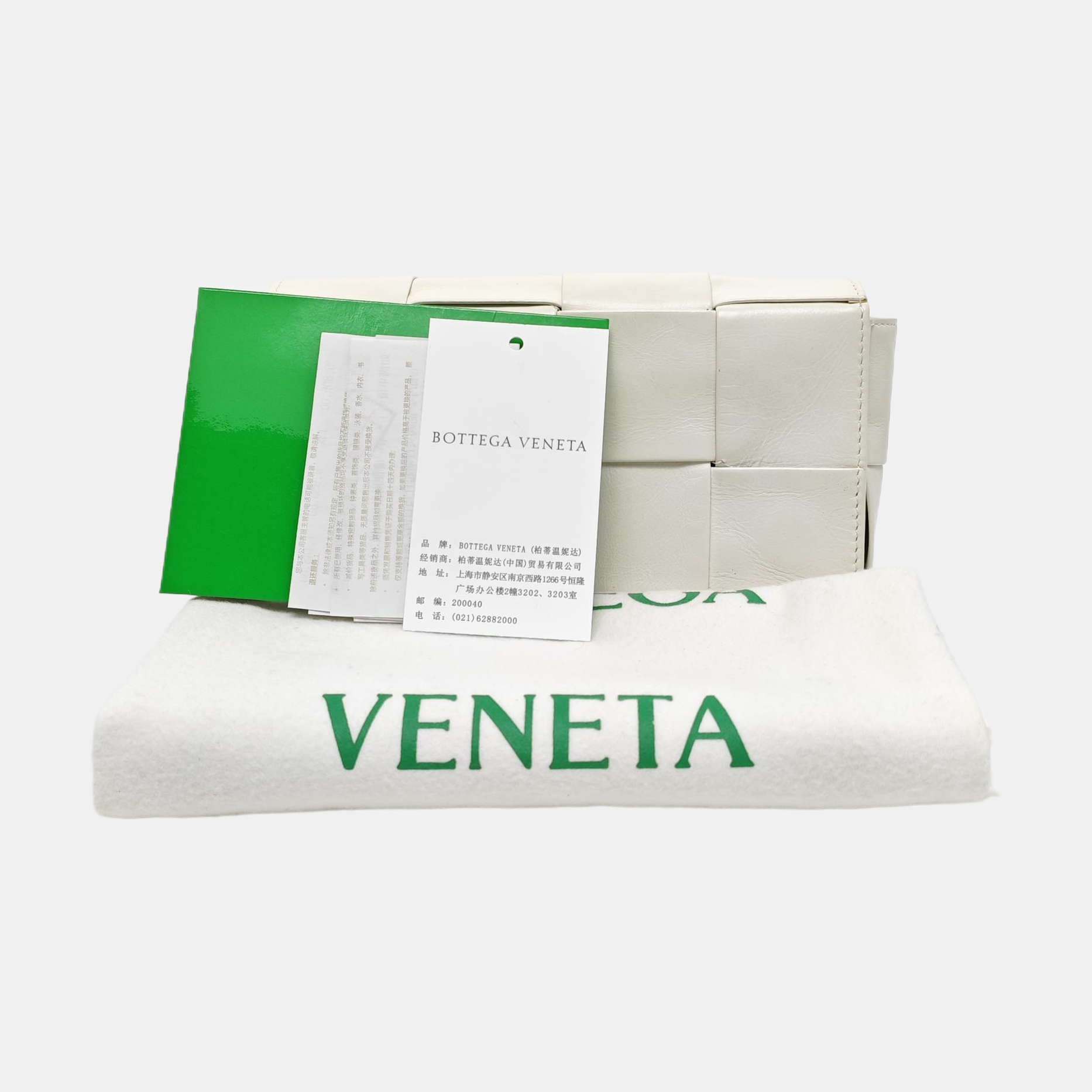 Cassette Small Calfskin White