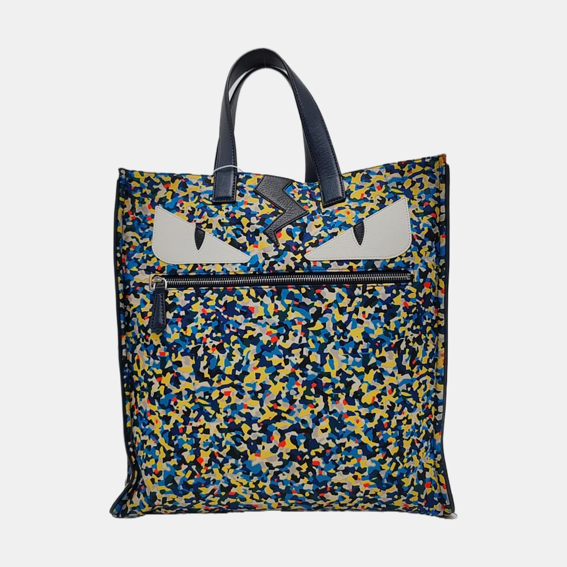 Authenticated pre-owned  Monster Nylon Multicolor - Top Handle Bag at Looply