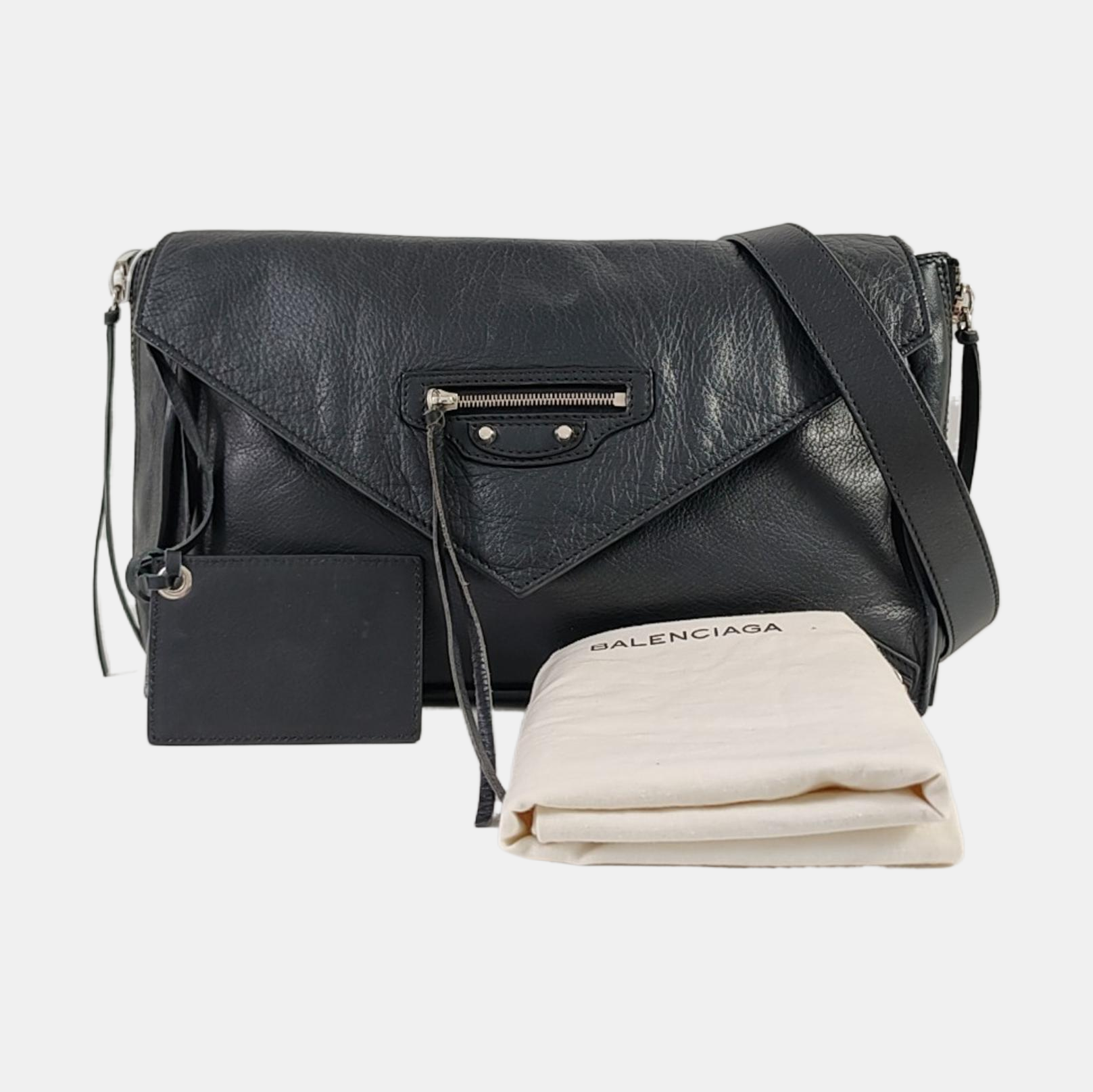 Papier Calfskin Black