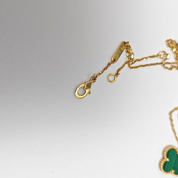 Vintage Alhambra 18k Gold Necklace
