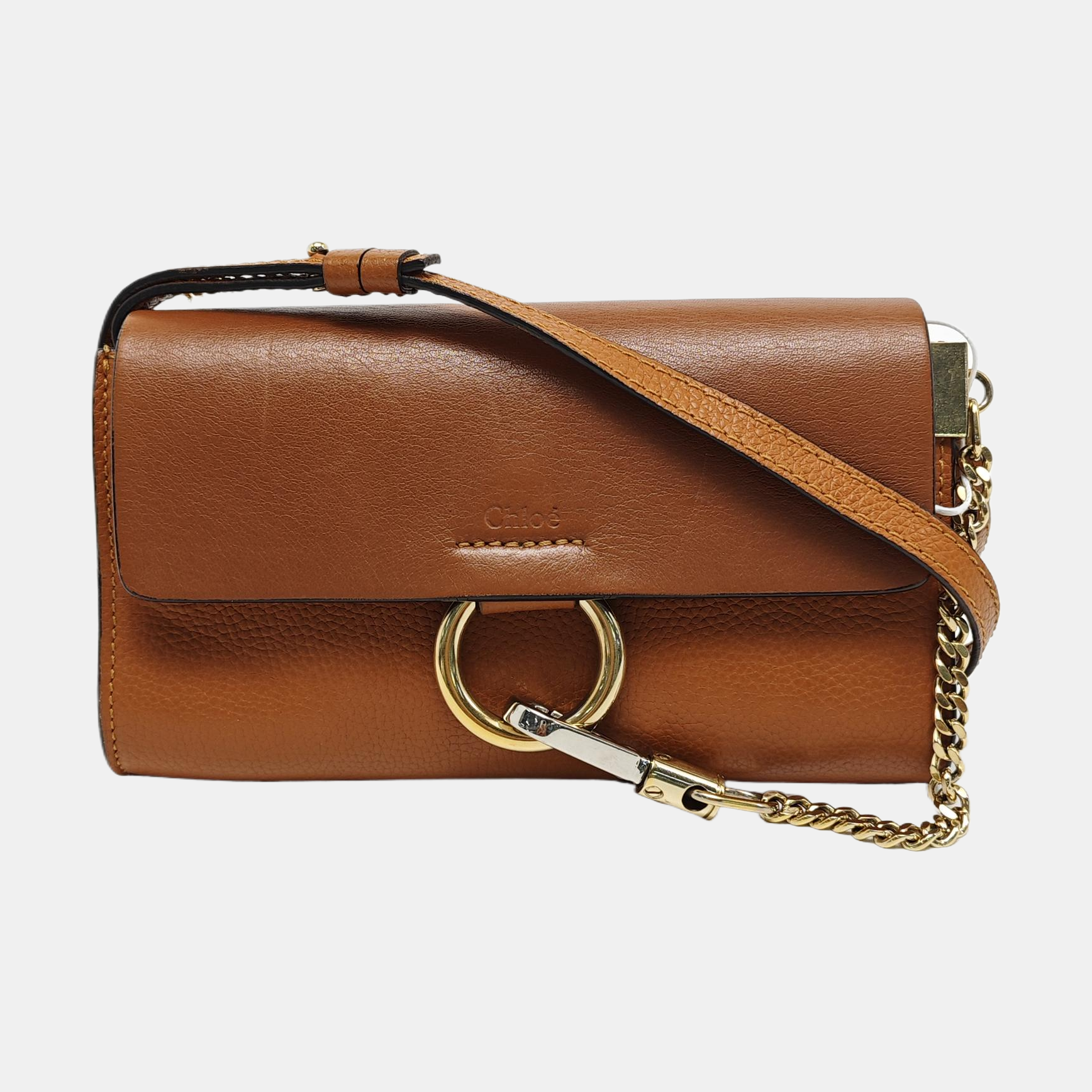 Faye Mini Calfskin Brown