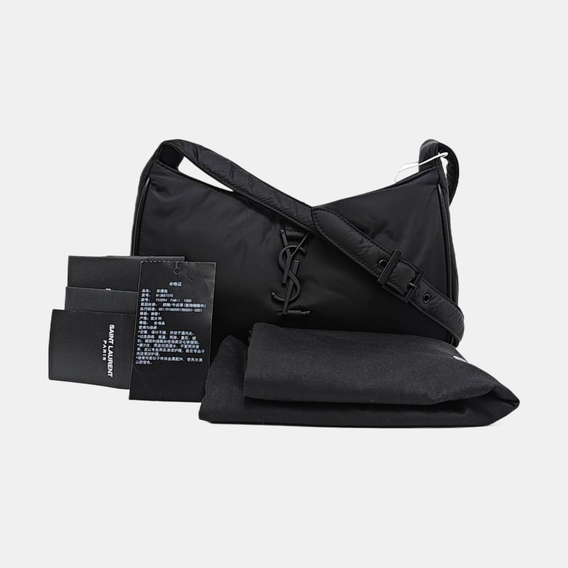 LE 5 À 7 Nylon Black