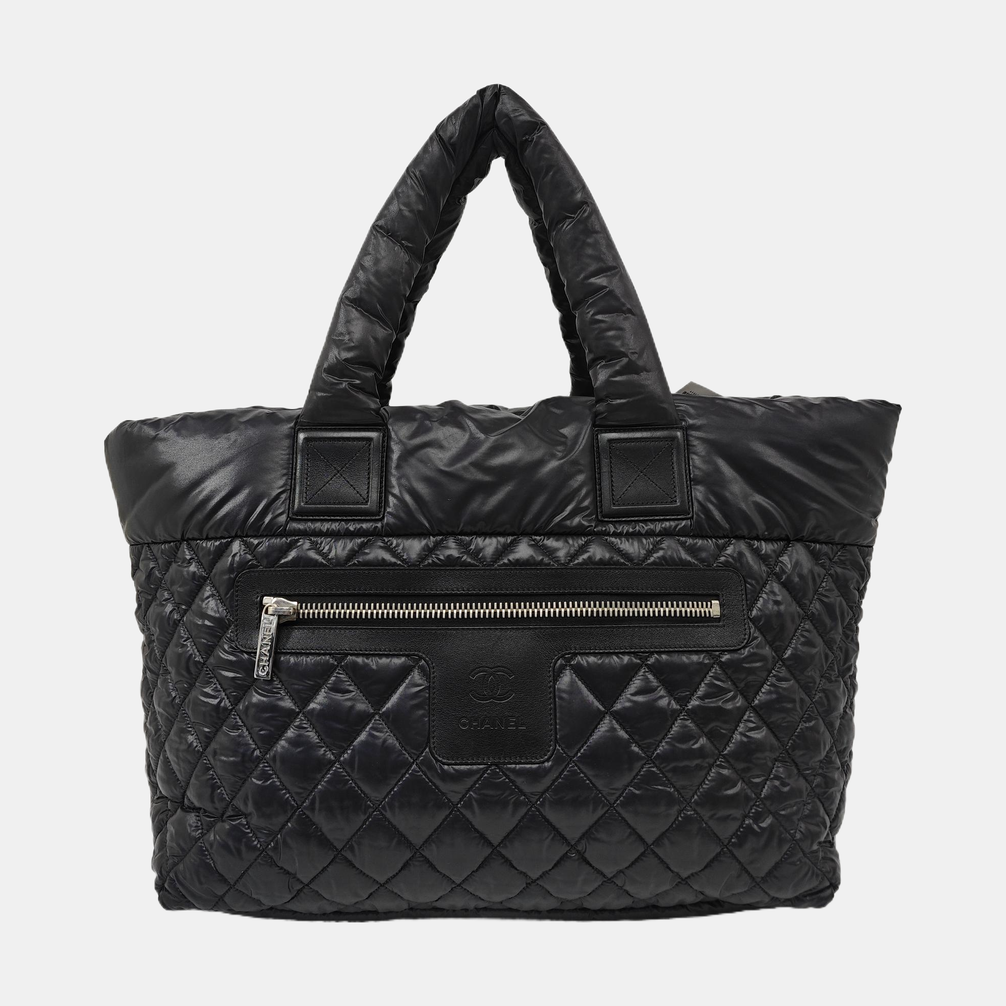 COCO COCOON Quilted Nylon Black