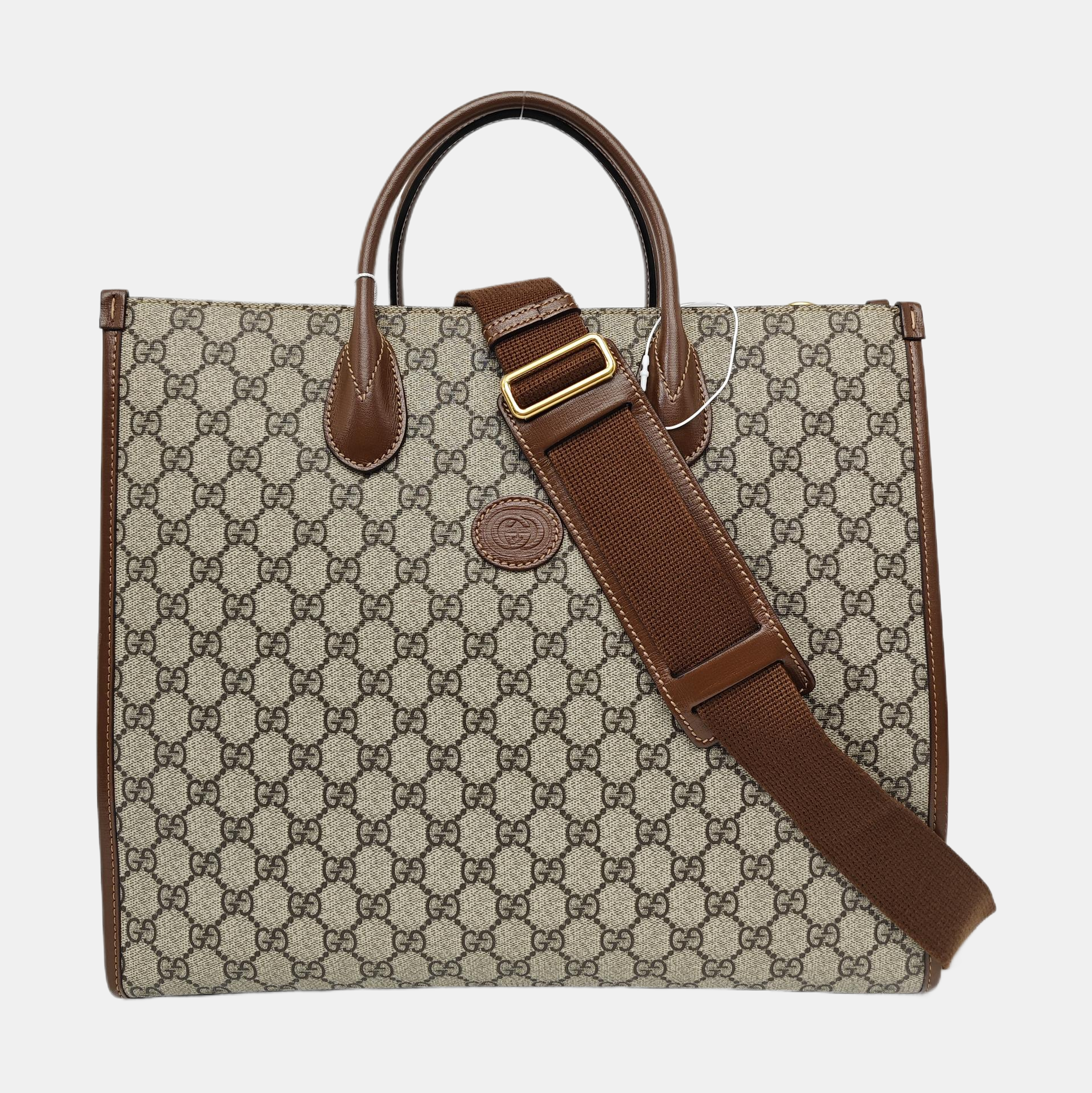 Retro Medium Monogram Coated Canvas Black