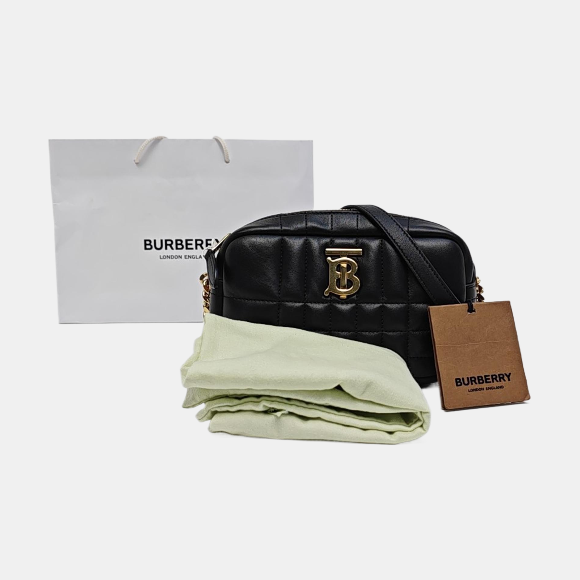 Lola Mini Quilted Lambskin Black