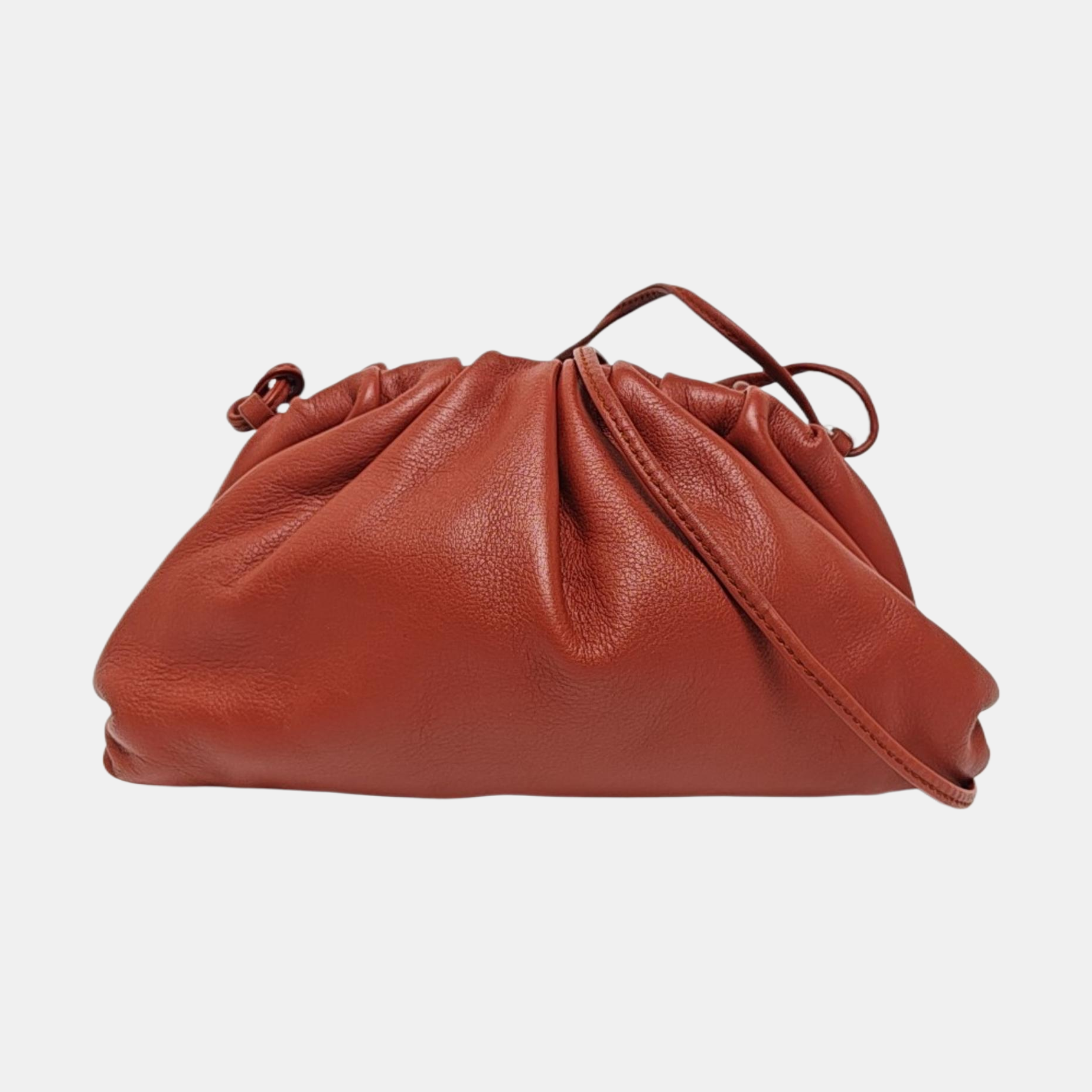 The Pouch Mini Calfskin Red