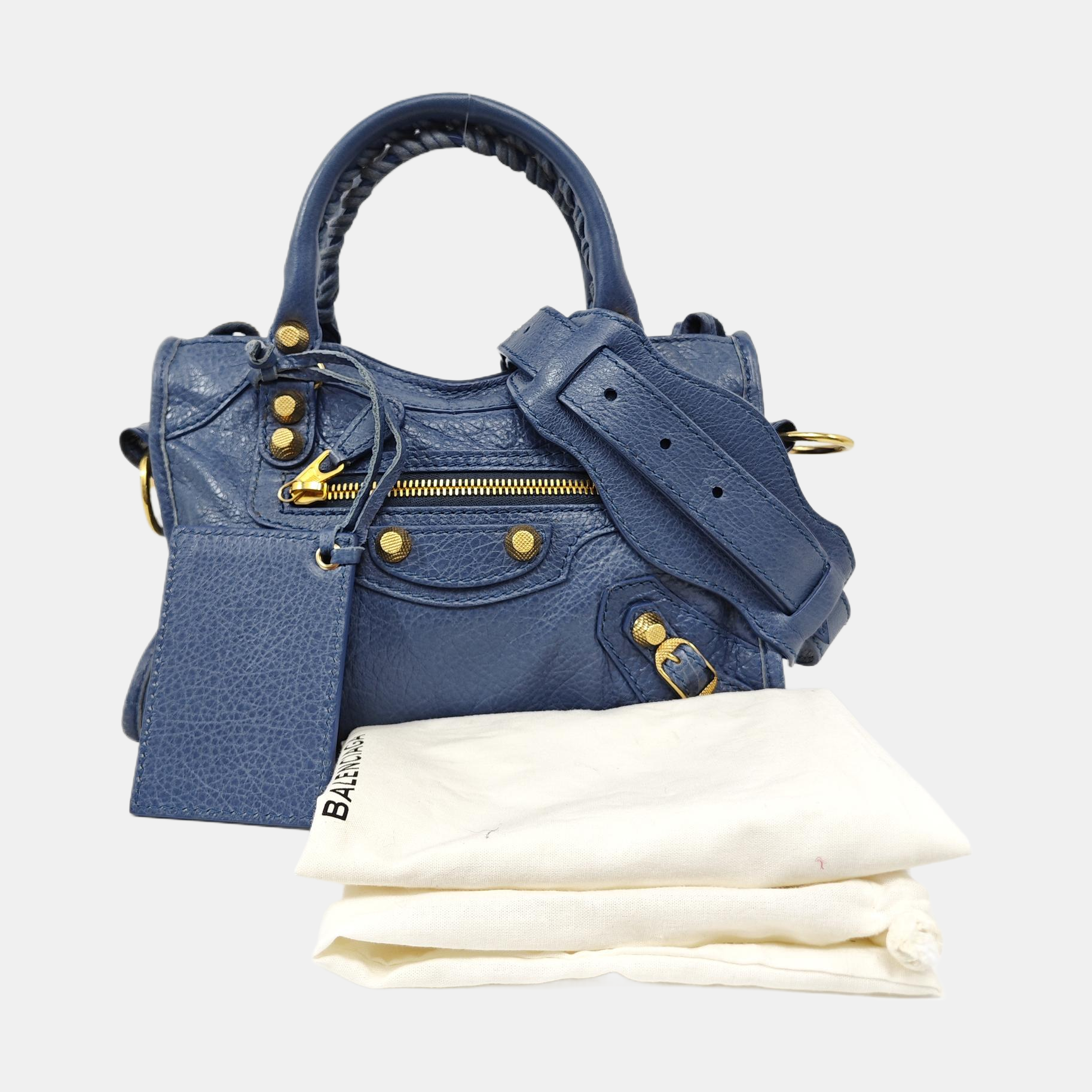 Classic City Mini Lambskin Blue