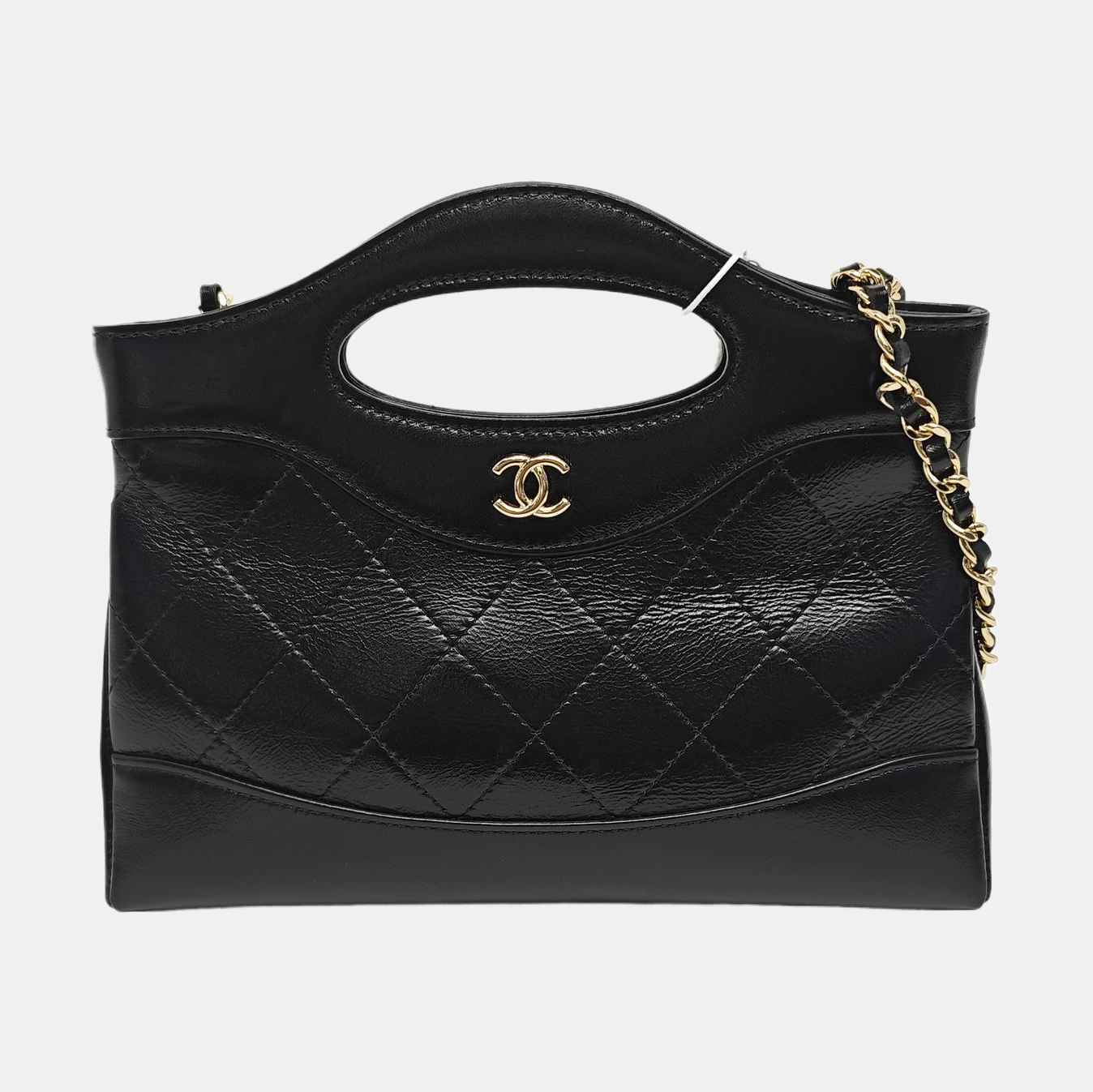 CHANEL 31 Nano Quilted Calfskin Black