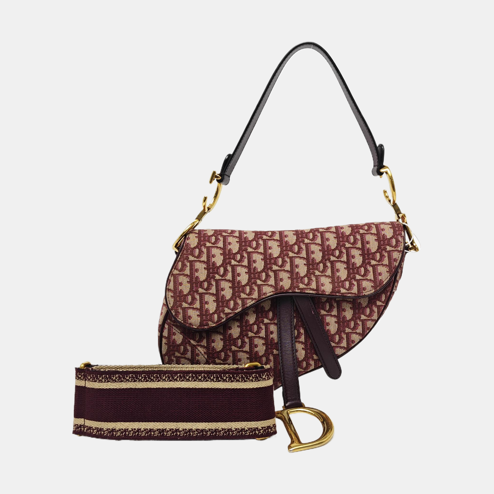 Saddle Small Canvas Red