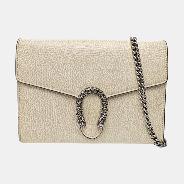 Dionysus Mini Calfskin White