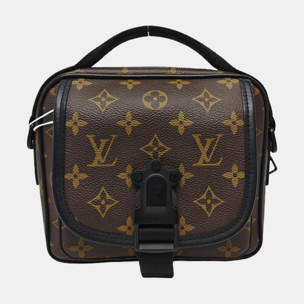 QUEST Monogram Coated Canvas Brown