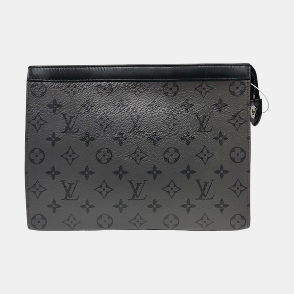 Pochette Voyag MM Monogram Coated Canvas Gray