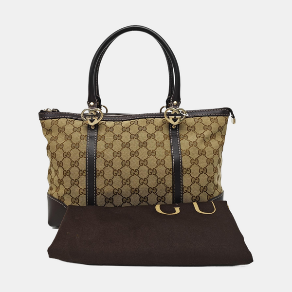 Lovely Small Monogram Canvas Brown