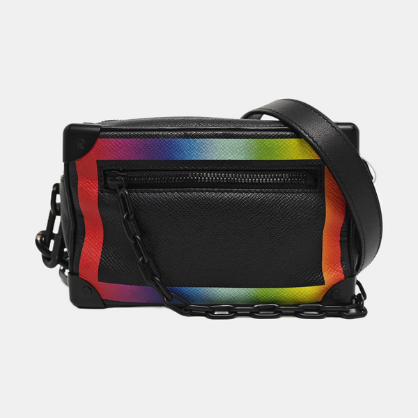 SOFT TRUNK Mini Calfskin Black