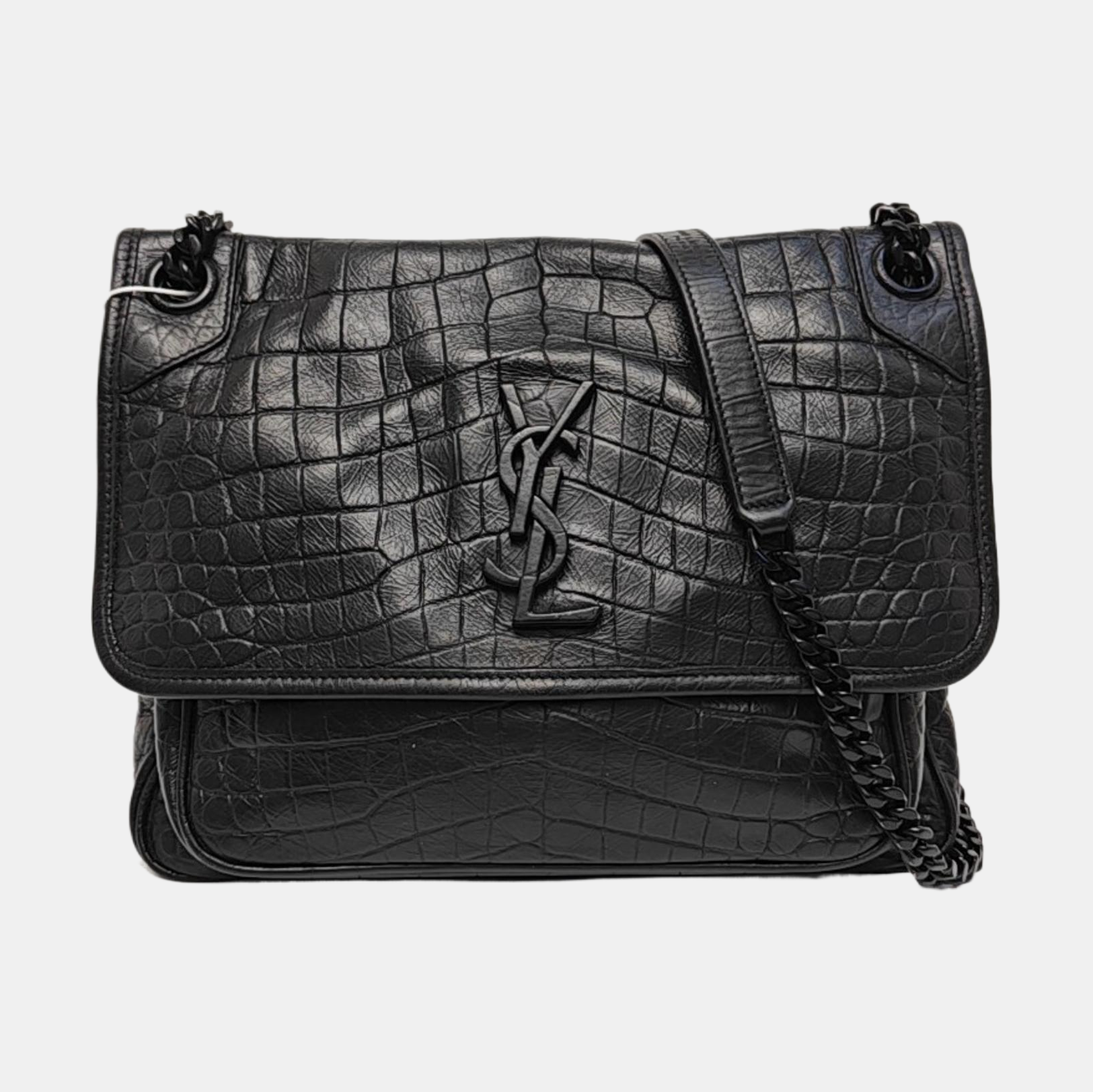 NIKI Medium Calfskin Black