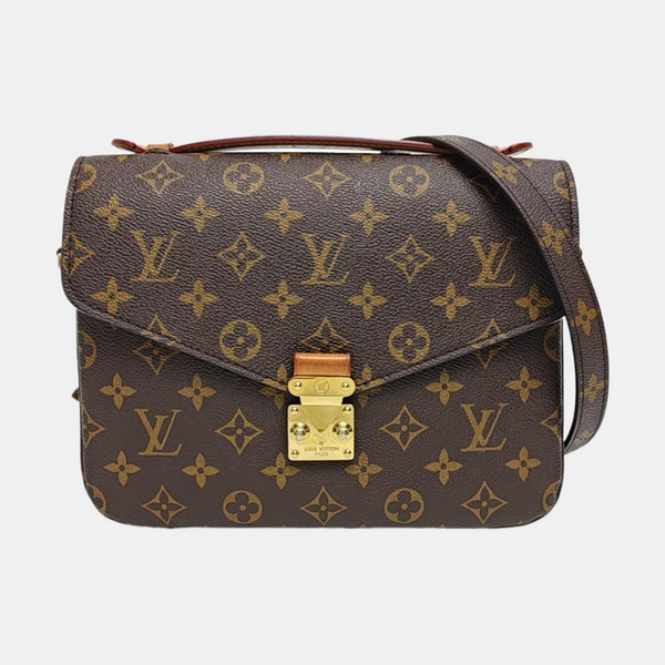 Authenticated pre-owned  MÉTIS MM Monogram Coated Canvas Brown - Shoulder Bag at Looply