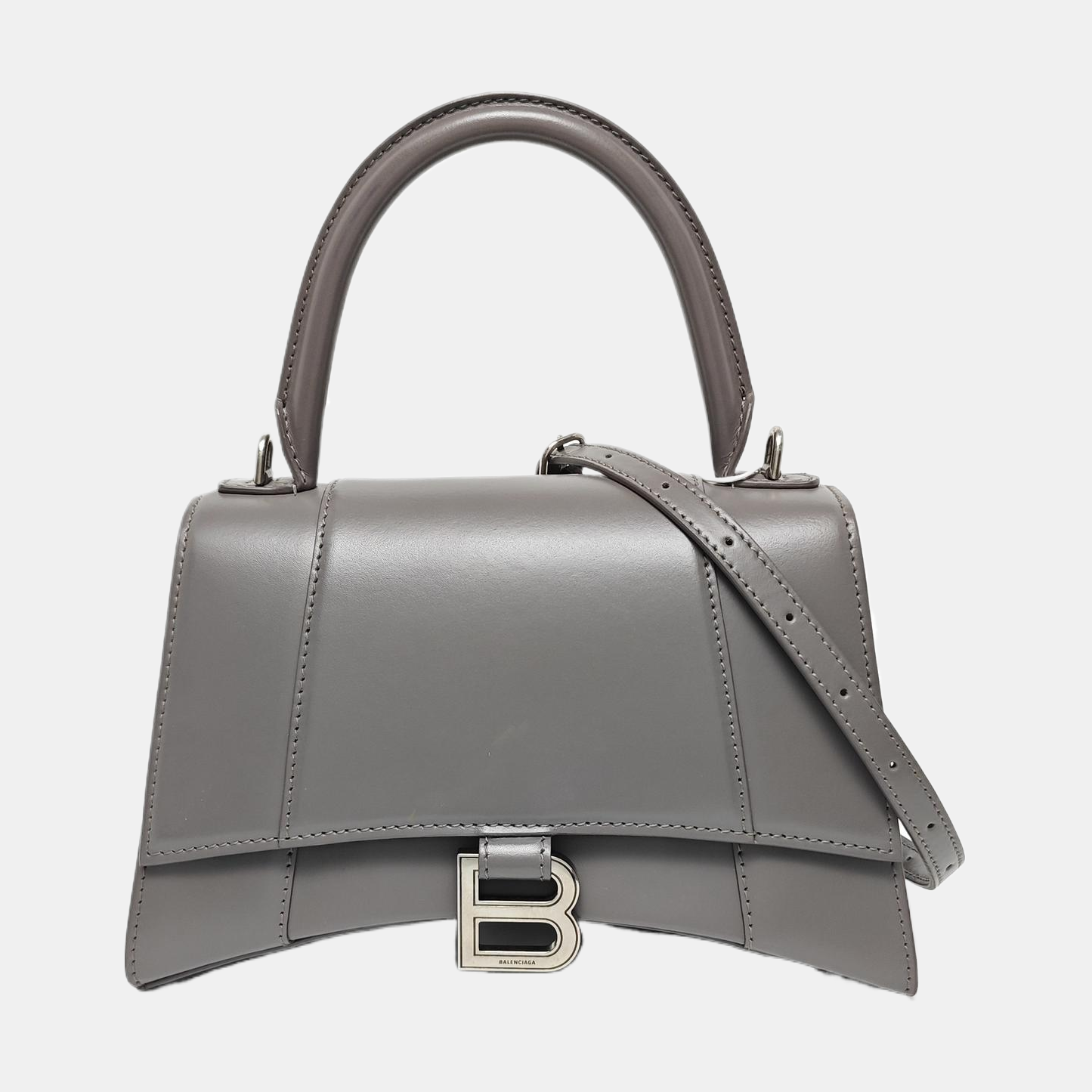 Hourglass S Calfskin Gray