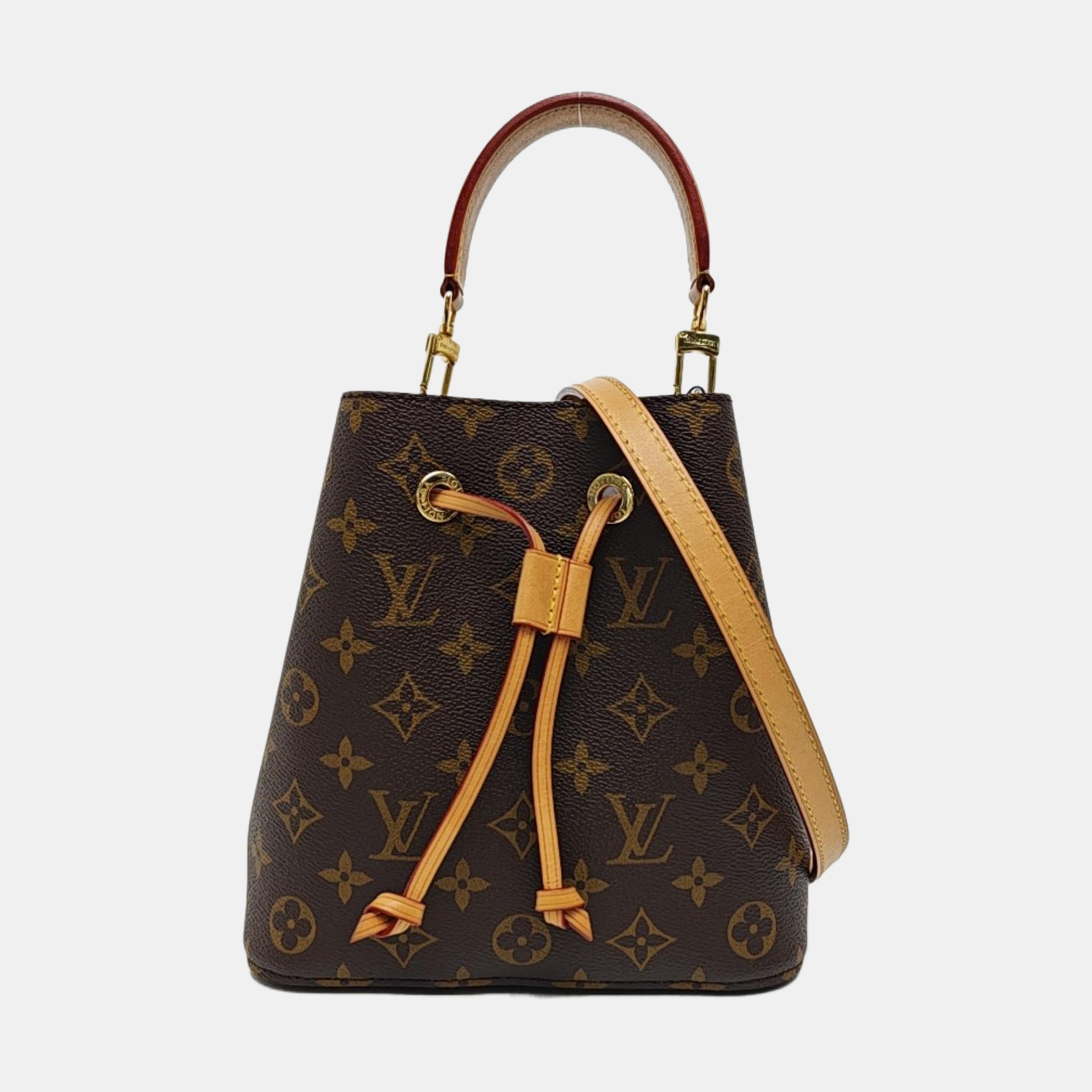 NÉONOÉ BB Monogram Coated Canvas Brown