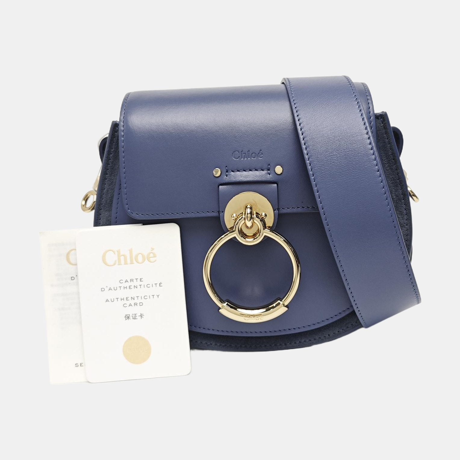 Tess Small Calfskin Blue