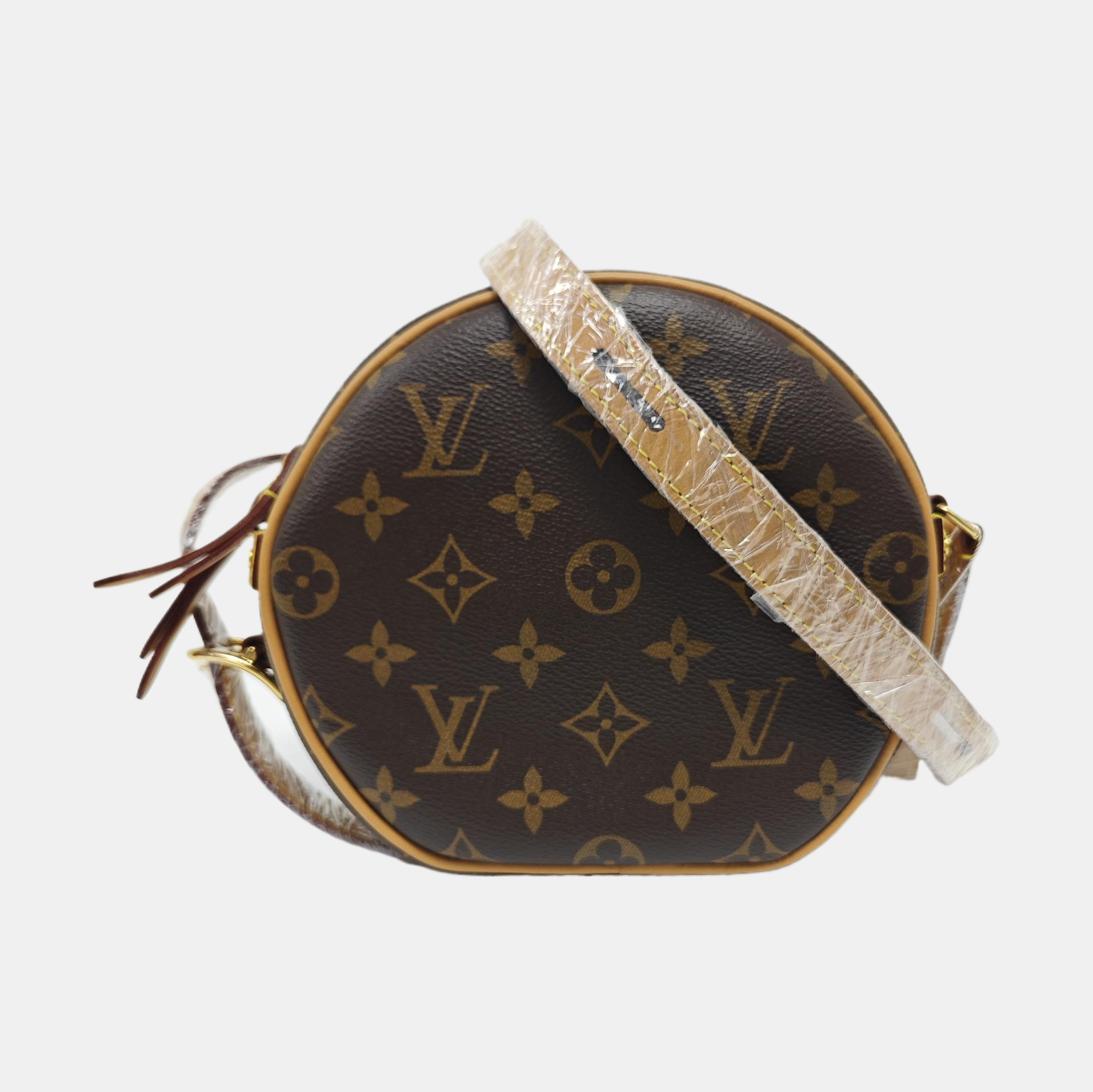 BOITE CHAPEAU PM Monogram Coated Canvas Brown