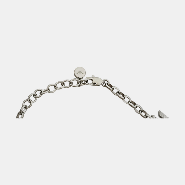 Steel Silver Jewelry Set