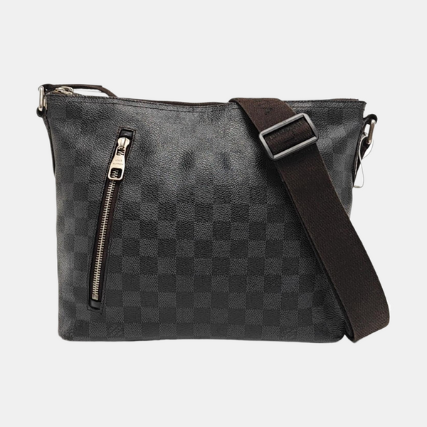 MICK PM Damier Graphite Coated Canvas Black