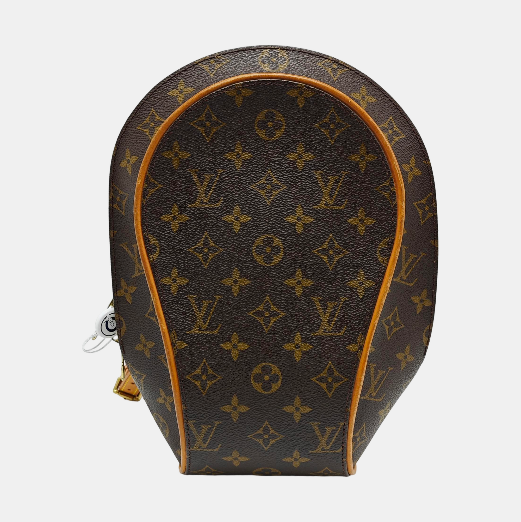 ELLIPSE Monogram Coated Canvas Brown