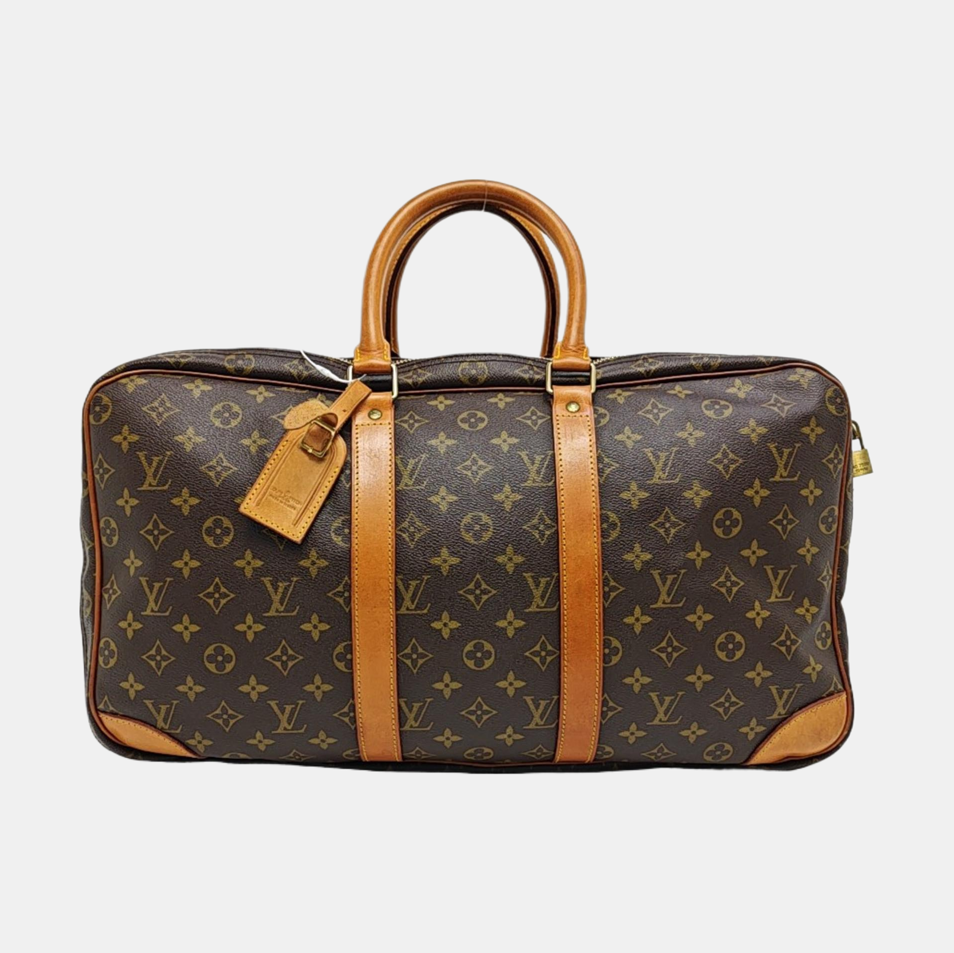 SIRIUS Monogram Coated Canvas Brown