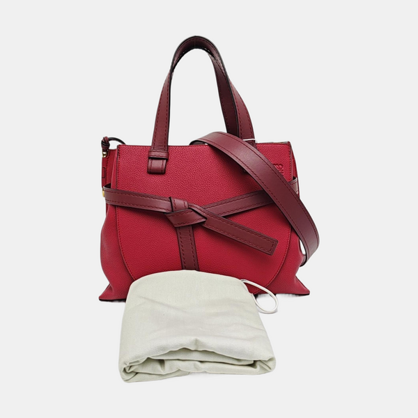 Gate Small Calfskin Red