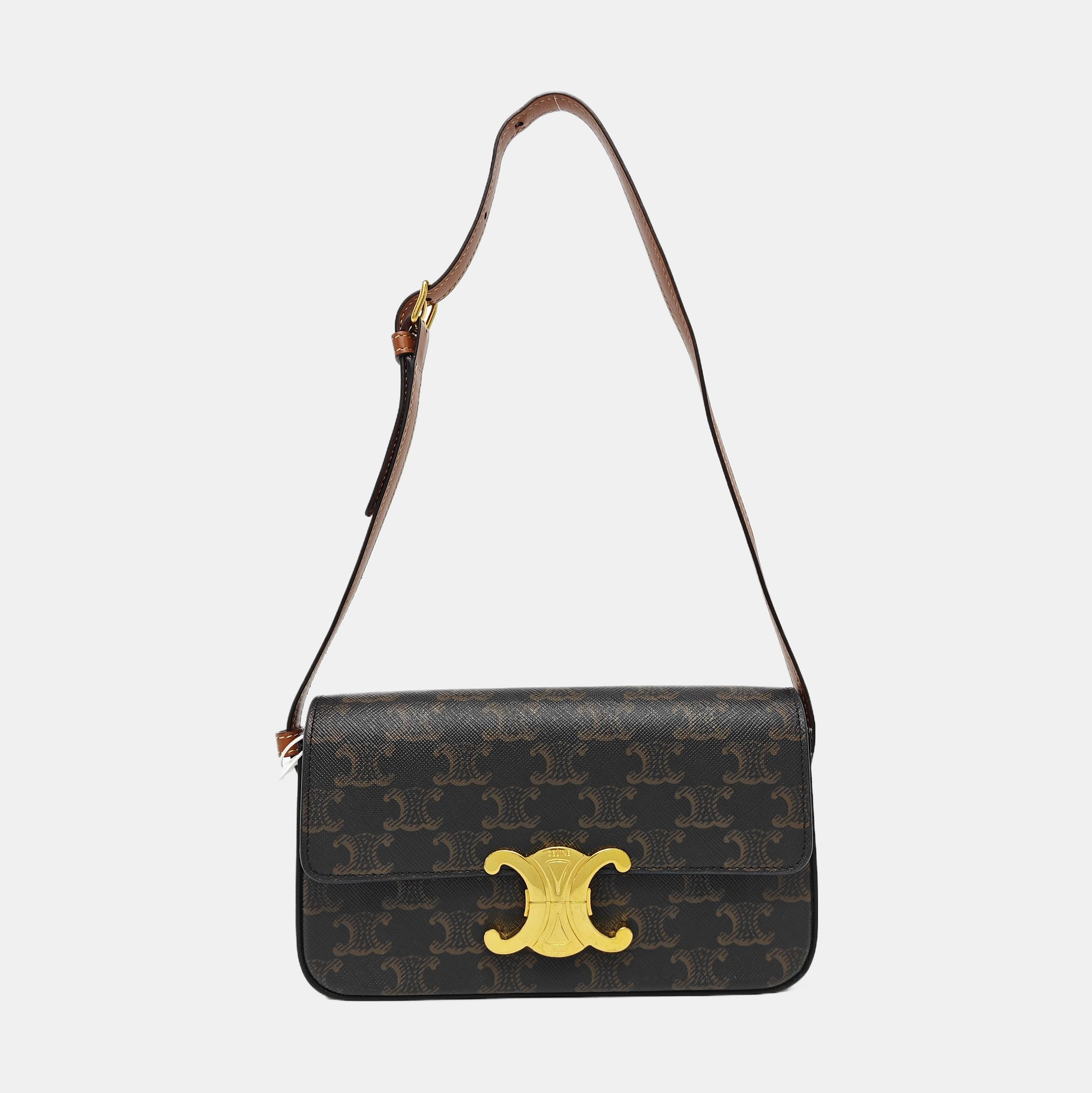 TRIOMPHE Teen Coated Canvas Black