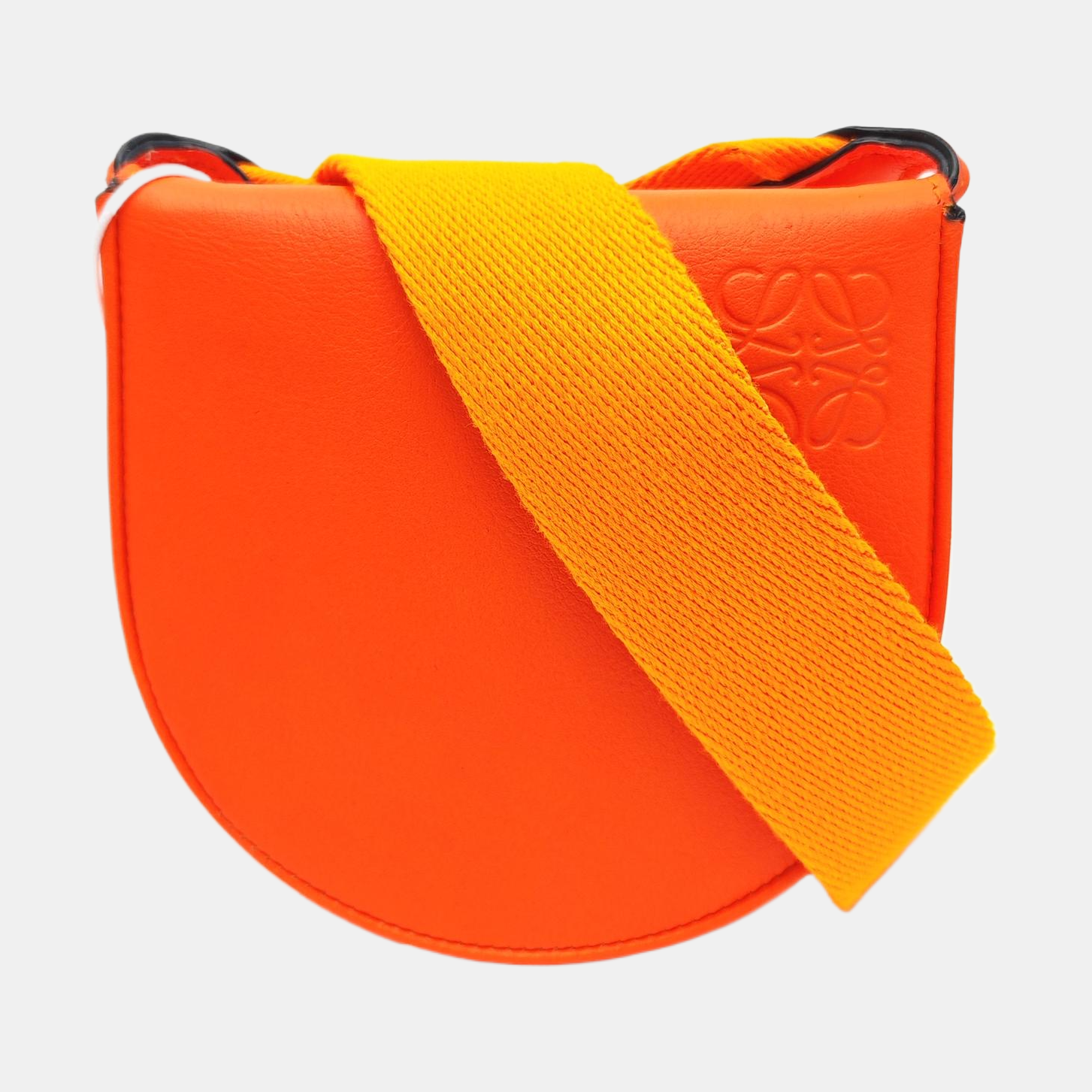Heel Small Calfskin Orange
