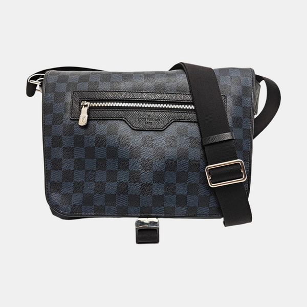 MATCHPOINT Damier Coated Canvas Blue