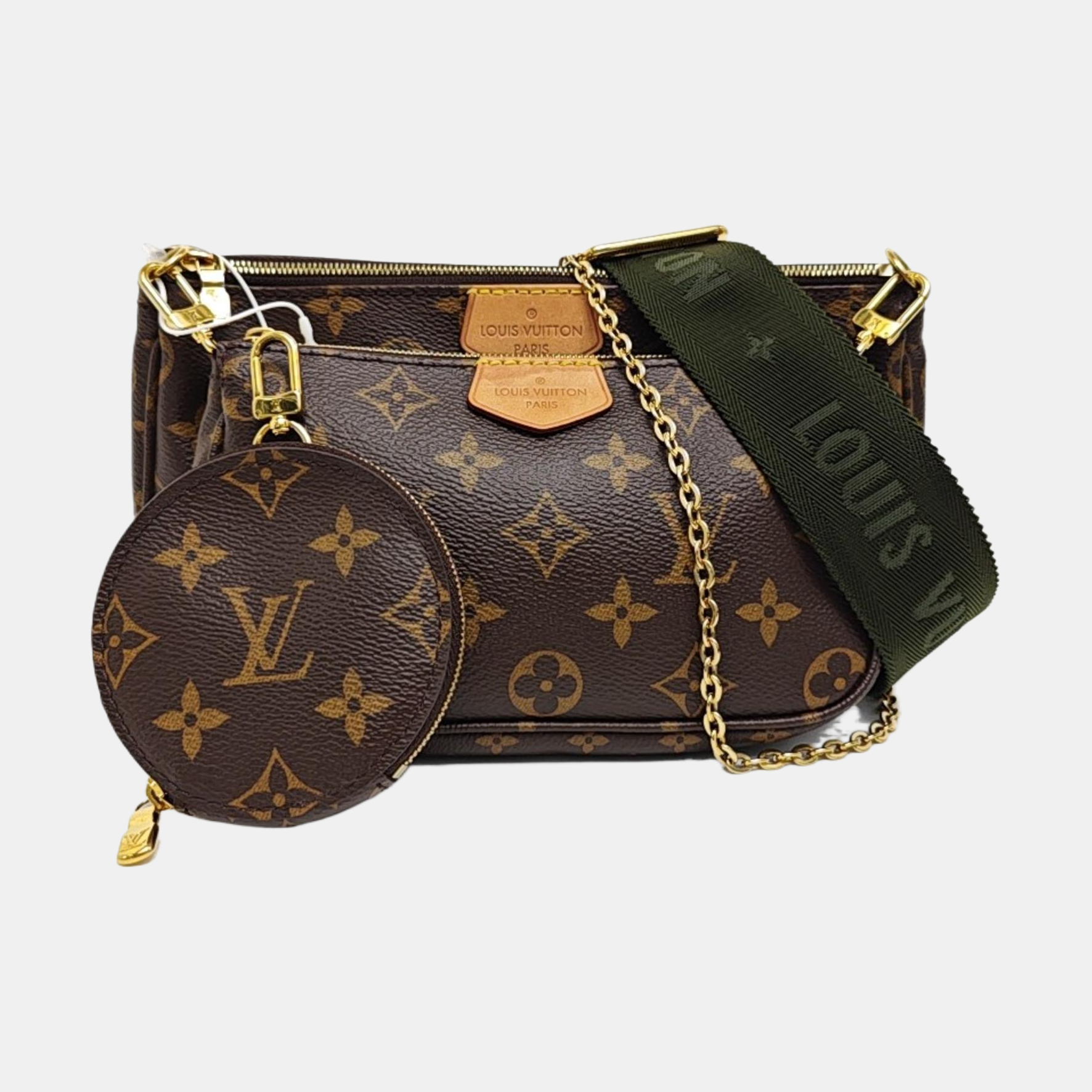 MULTI Monogram Coated Canvas Brown