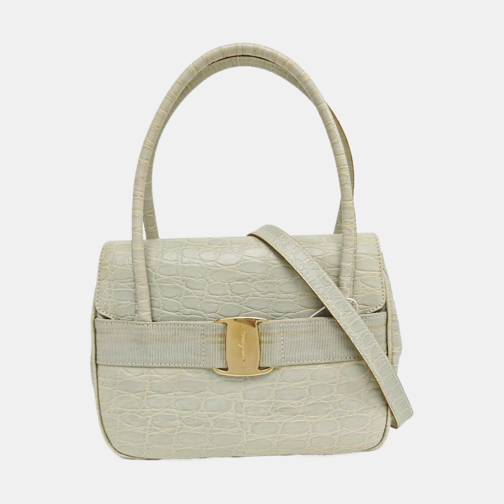 Calfskin Shoulder Bag Green