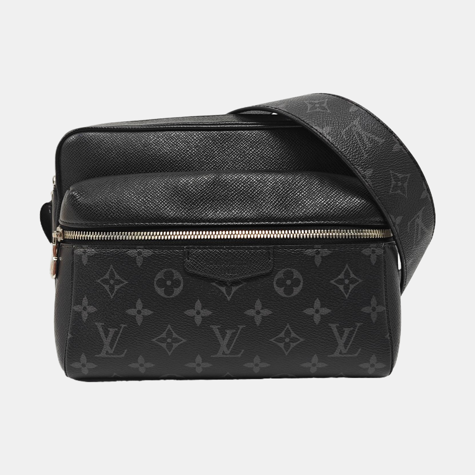 OUTDOOR PM Monogram Coated Canvas Black