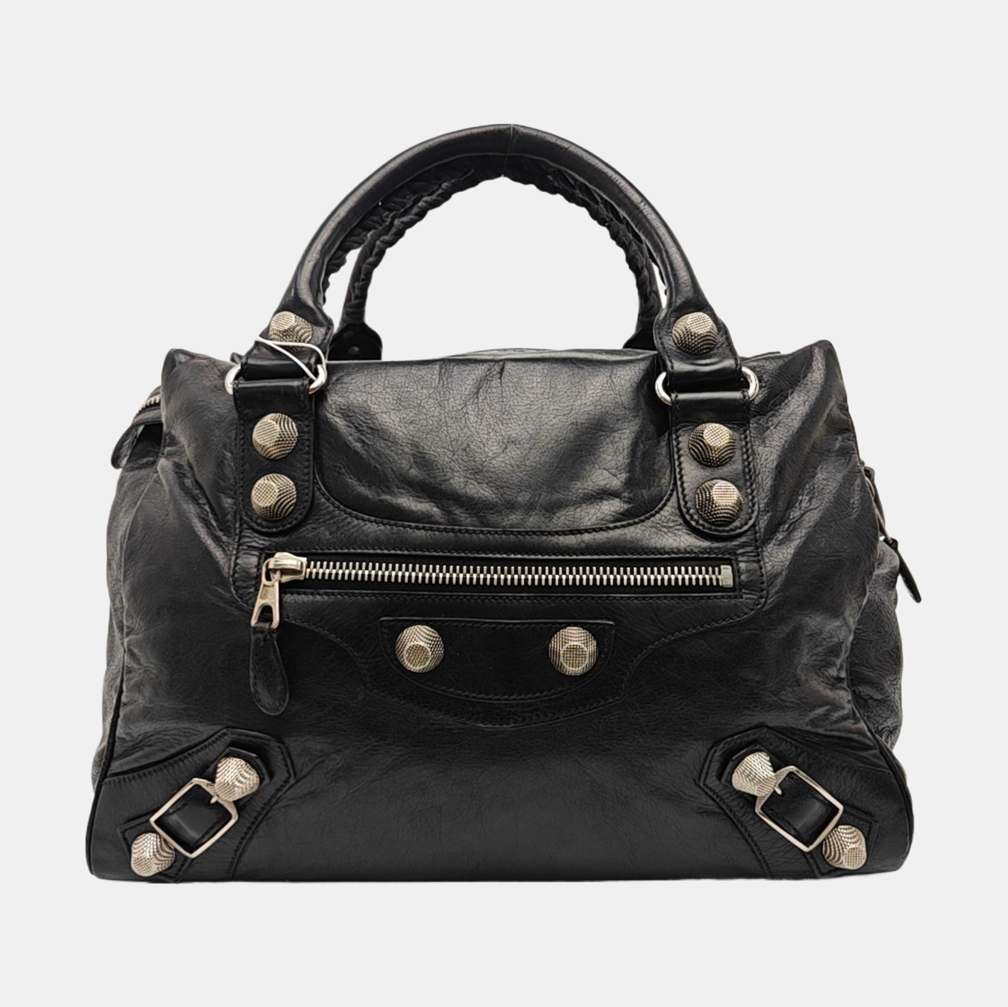 Classic City Medium Lambskin Black