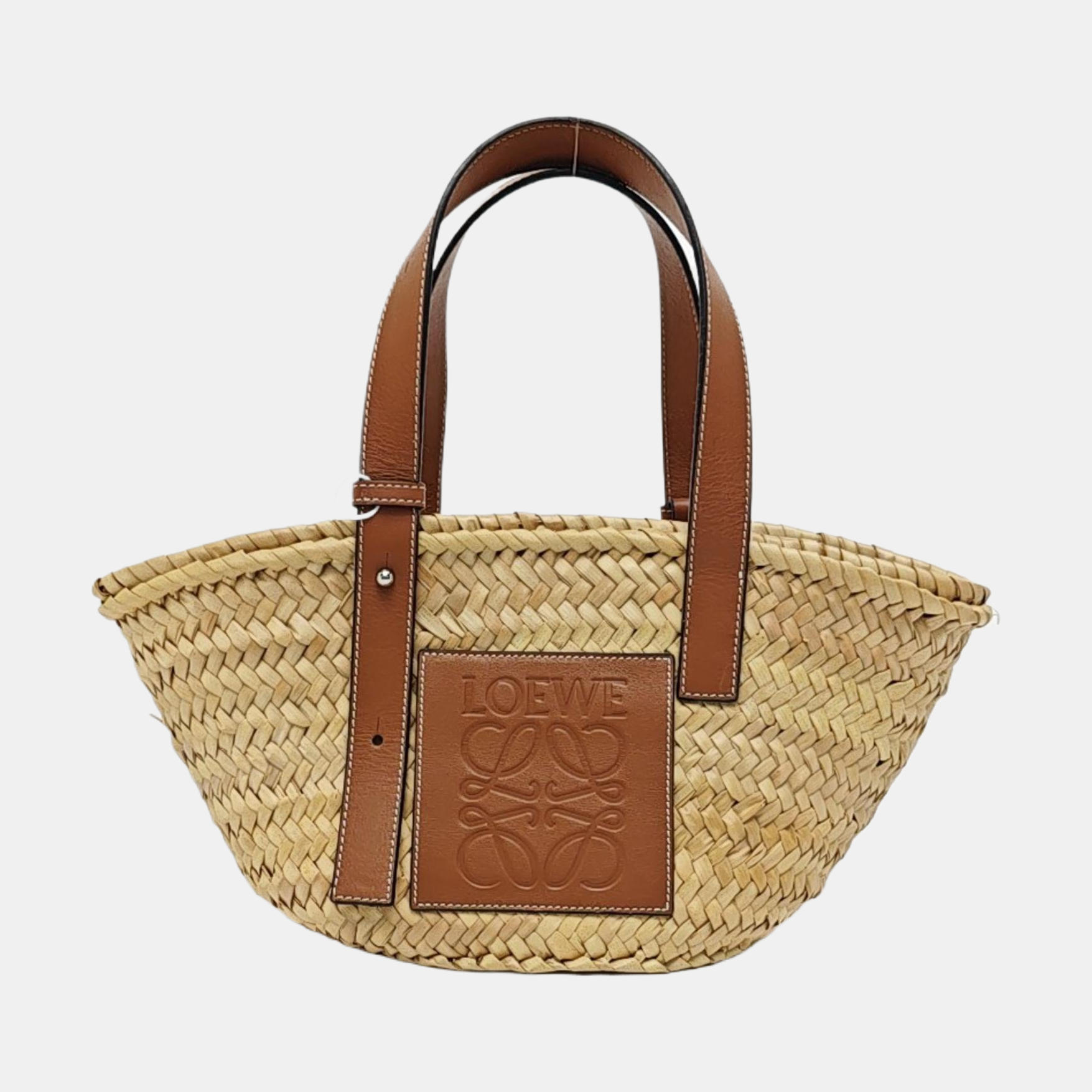 Basket Straw Beige