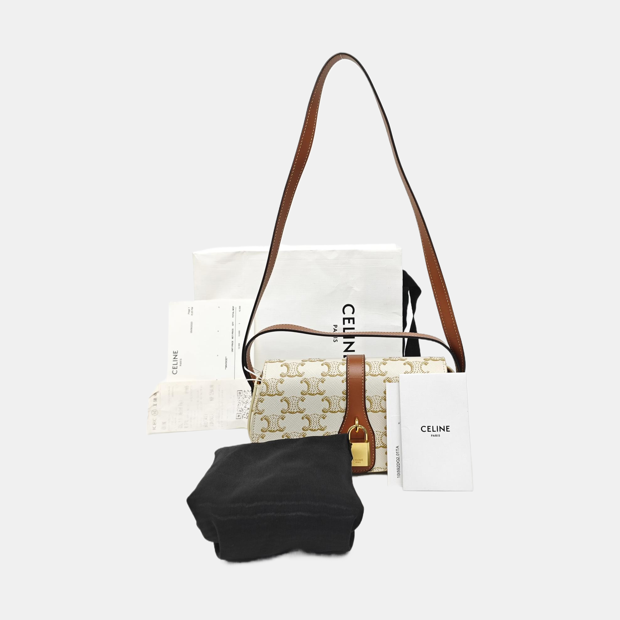 TABOU Mini Coated Canvas White