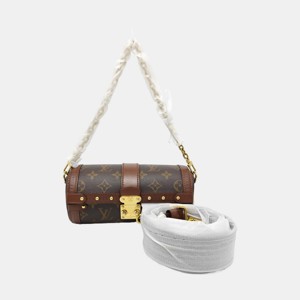 PAPILLON 19 Monogram Coated Canvas Brown